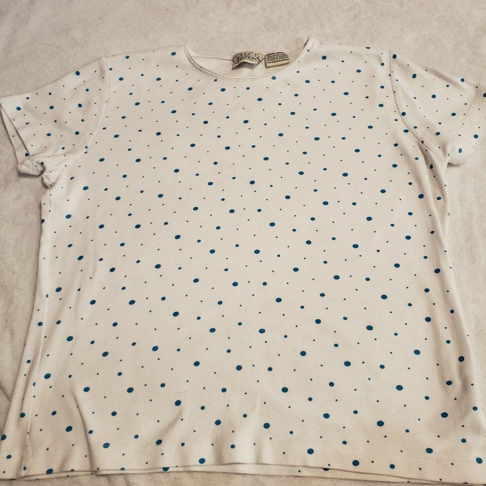 Basic Editions Polka Dot Tee